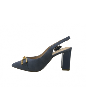 Dámske sandále CAPRICE 29600 BLUE SUEDE