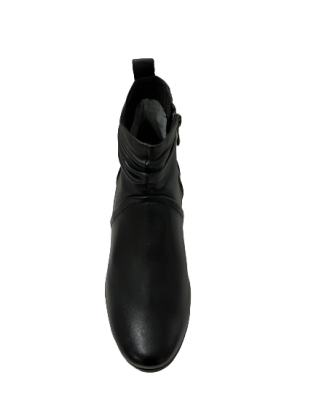 Dámska kožená obuv CAPRICE 9-25358-41 BLACK SOFTNAP.