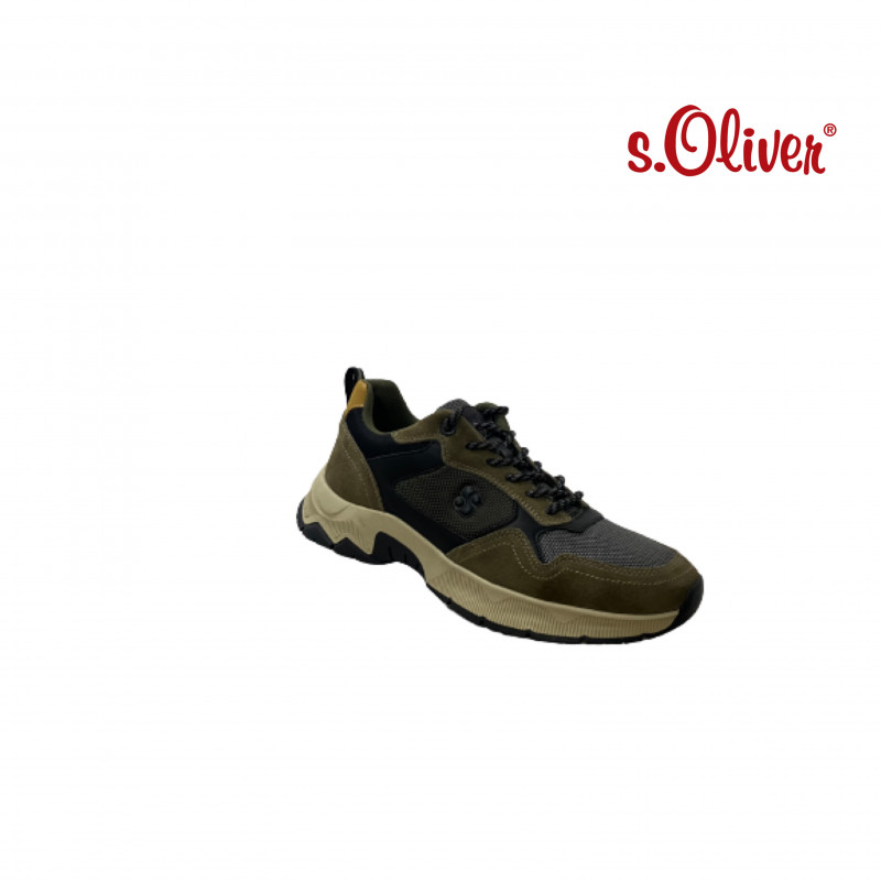 PÁNSKA OBUV S.OLIVER 5-13618-29 KHAKI COMB