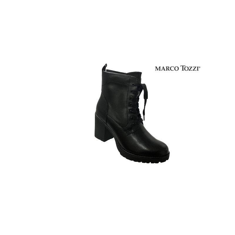 Dámska kožená obuv MARCO TOZZI 2-25204-41 BLACK