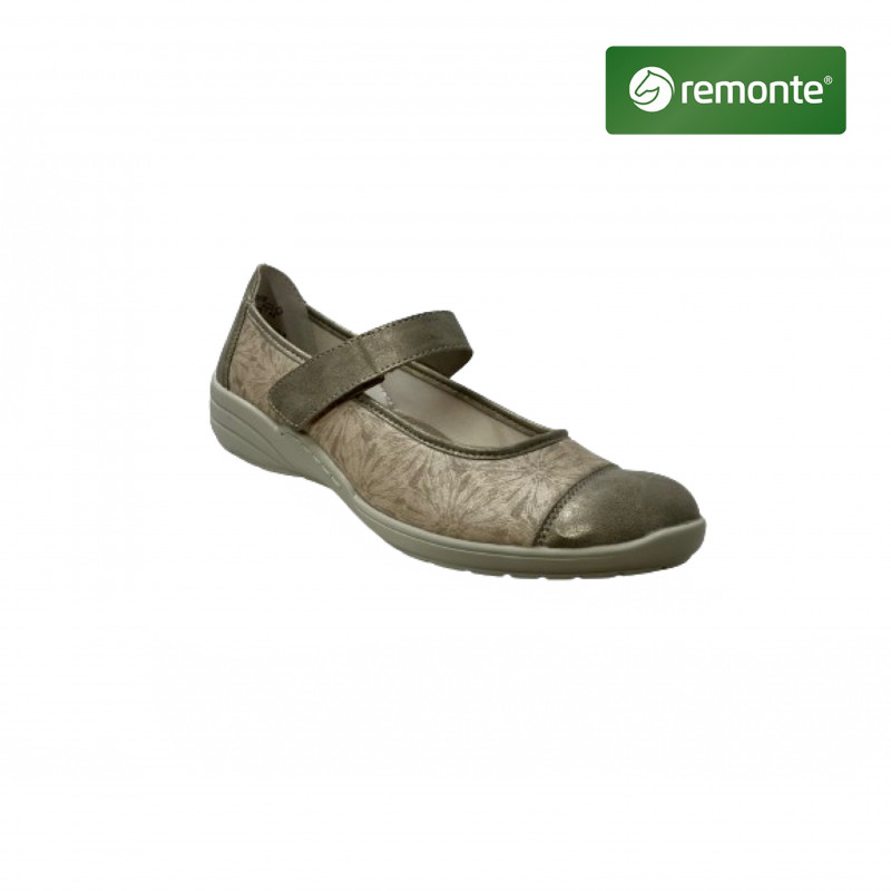 DÁMSKE POLTOPÁNKY REMONTE R7627 - METALLIC