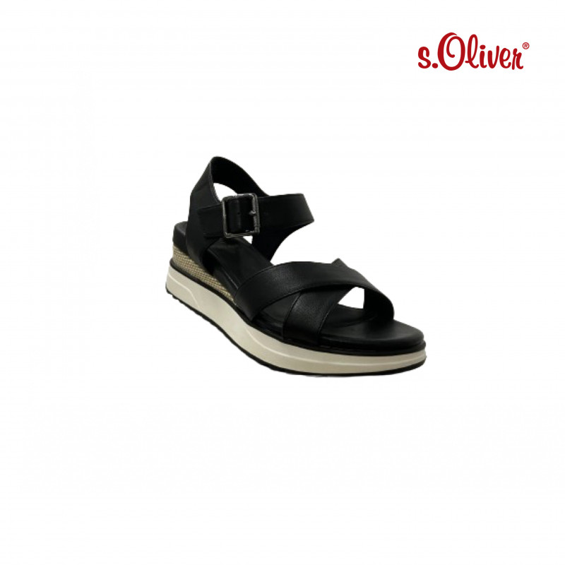 Dámske sandále s.OLIVER 28707 - Black