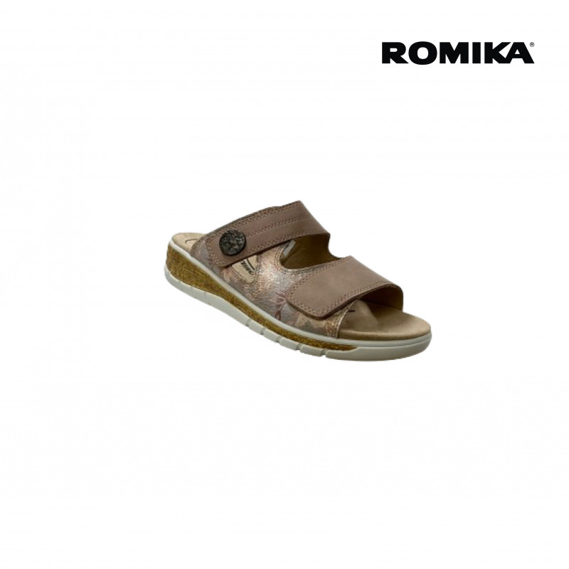 Dámske vsuvky Romika 74R0262003 - Rose/beige