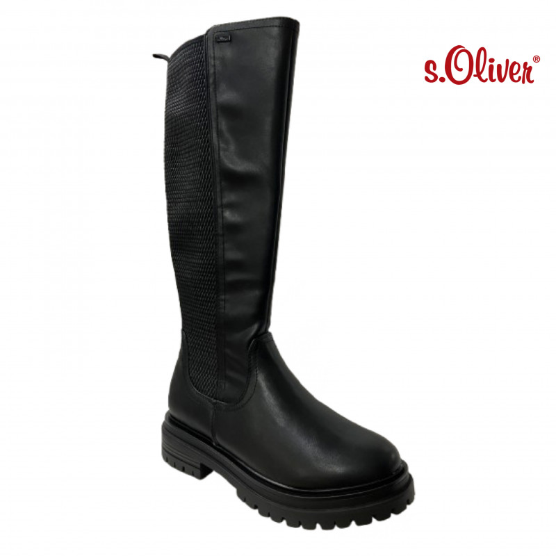 Dámske čižmy s.Oliver M2560441 - Black