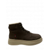 Pánske kožené topánky Klondike MH-586H08- Dark brown