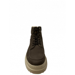 Pánske kožené topánky Klondike MH-586H08- Dark brown