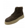 Pánske kožené topánky Klondike MH-586H08- Dark brown