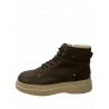 Pánske kožené topánky Klondike MH-586H08- Dark brown