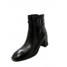 Dámska kožená obuv KLONDIKE WH-476H04 BLACK