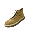 Dámska kožená obuv KLOP 301-1203-104 YELLOW