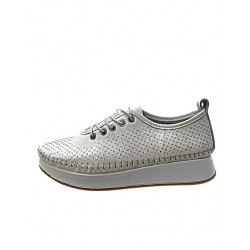 Dámske poltopánky KLOP 01452L-WHITE
